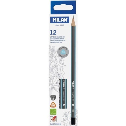 Milan Graphite Pencil (Spain) - 12 pcs (SC01)