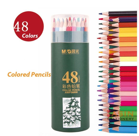 M&G 48 pcs Colored Pencils Set