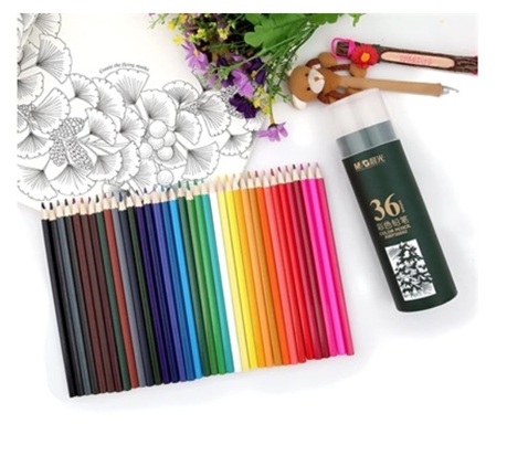 M&G 36-color Colored Pencils Set for Adult Coloring Books