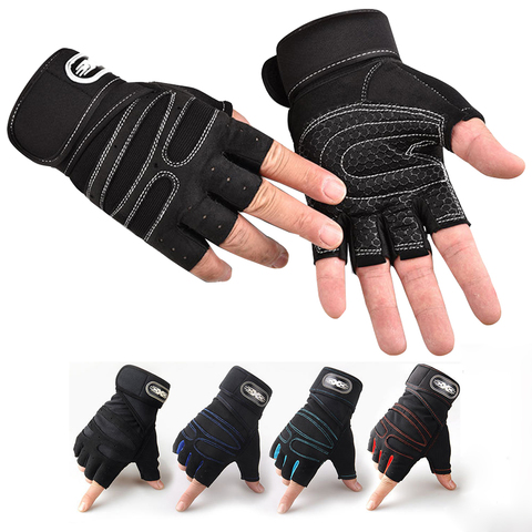 1 pair of fitness training weightlifting gloves