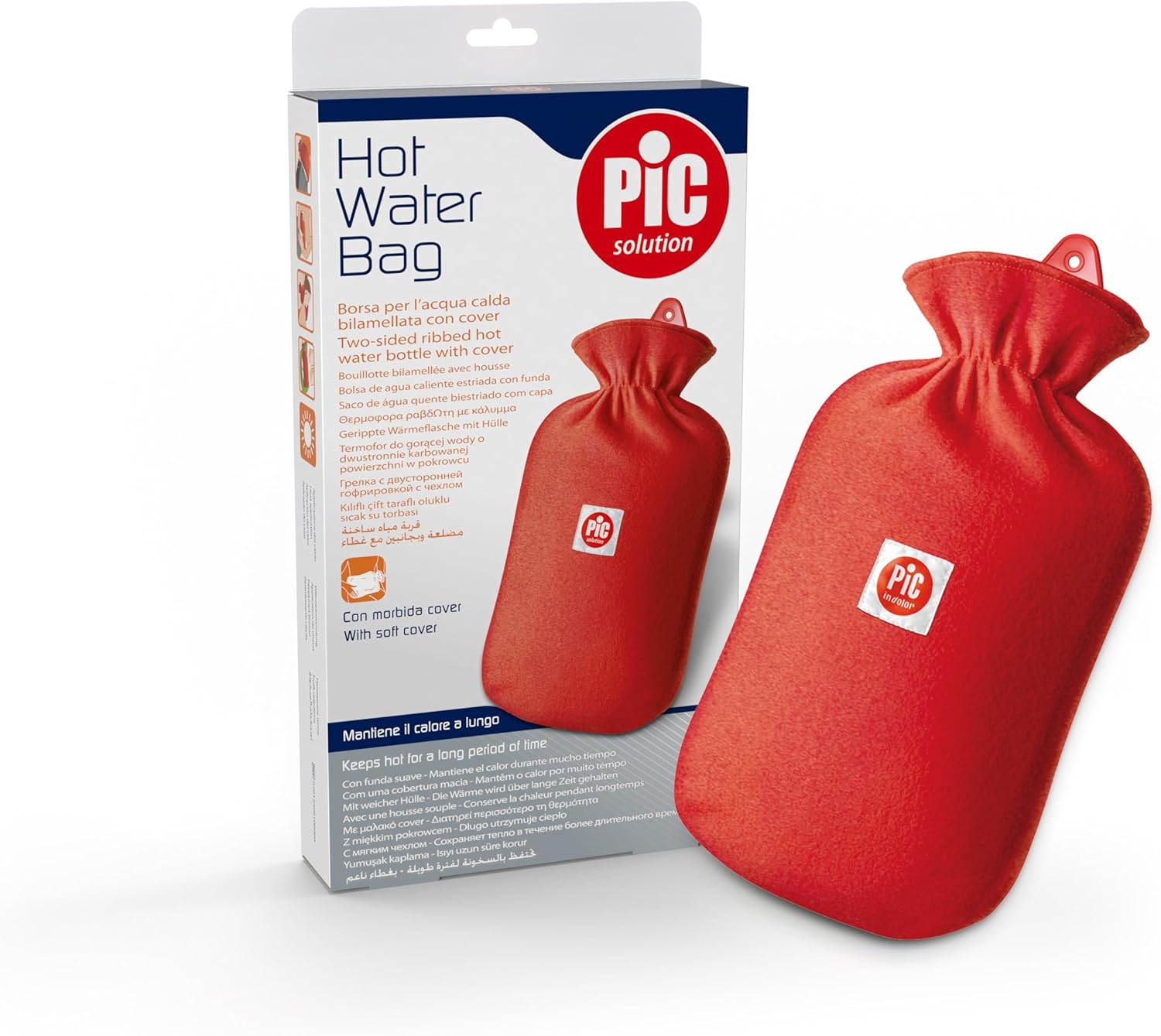 Hot Water Bottle with Cover