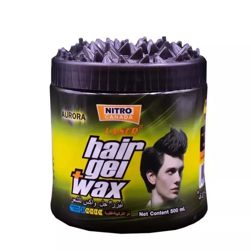 Nitro Canada Hair Wax Gel, Laser Series, Model AURORA, Volume 500 g