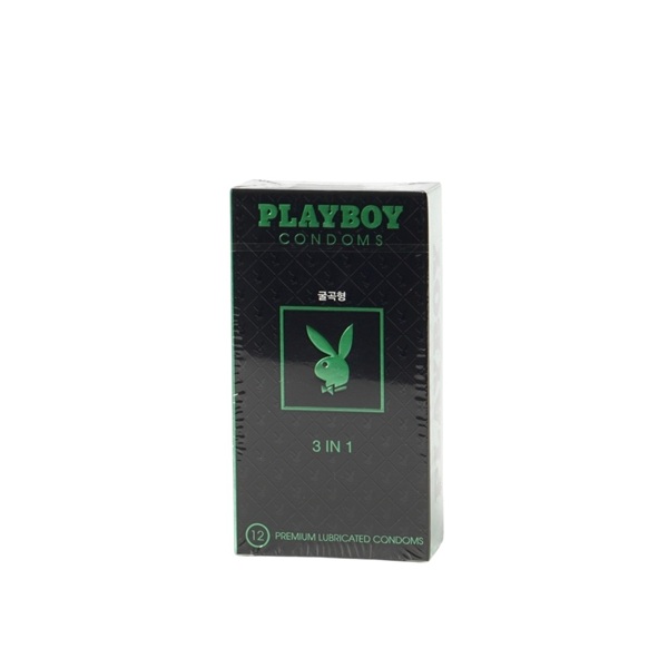 Playboy Condoms 3in1 - 12 pieces
