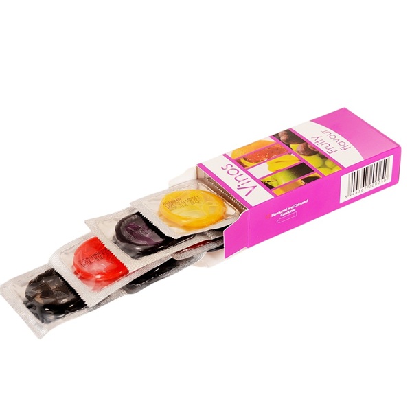 Vinos Condoms Fruity Flavor 1