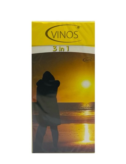 Vinos Condoms 3 in 1 -12 pieces