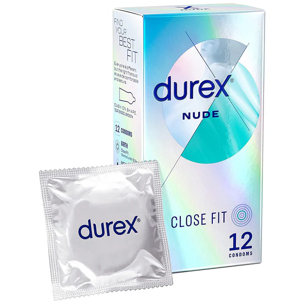 Durex Nude Ultra Thin Close Fit Condoms
