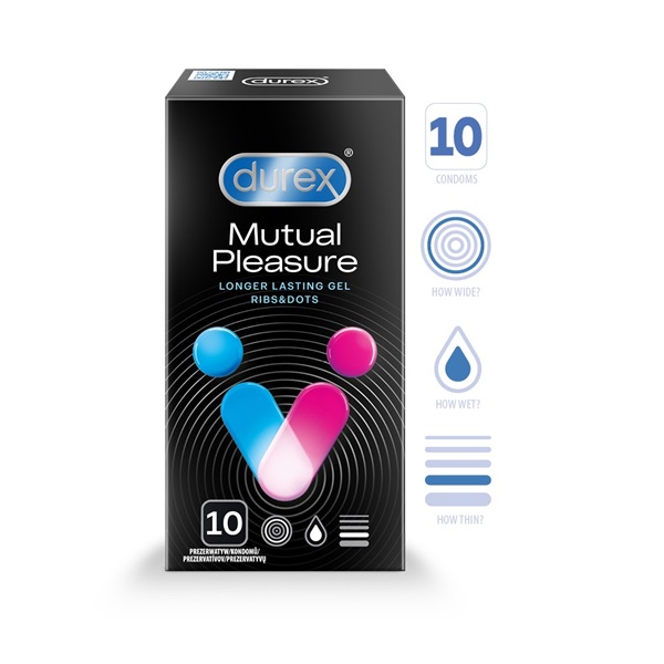 Condoms Durex Performax Intense 10 pcs.