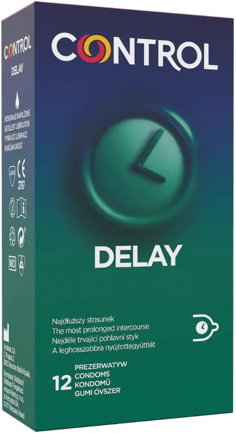 Control Delay Condoms 12 Pieces