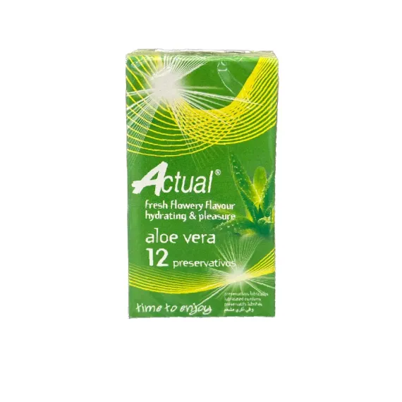 ACTUAL ALOE VERA Condoms 12PCS Condoms