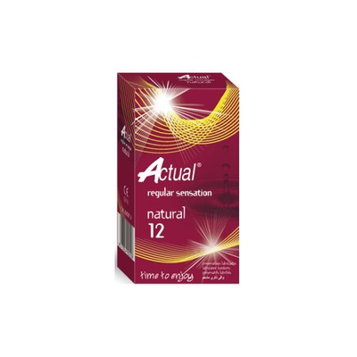 Actual Natural Condom Box Of 12