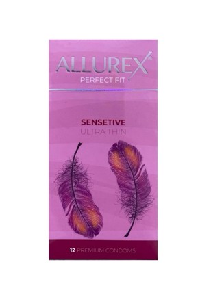 Allurex Perfect Fit sensation Ultra Thin Condom -12pcs