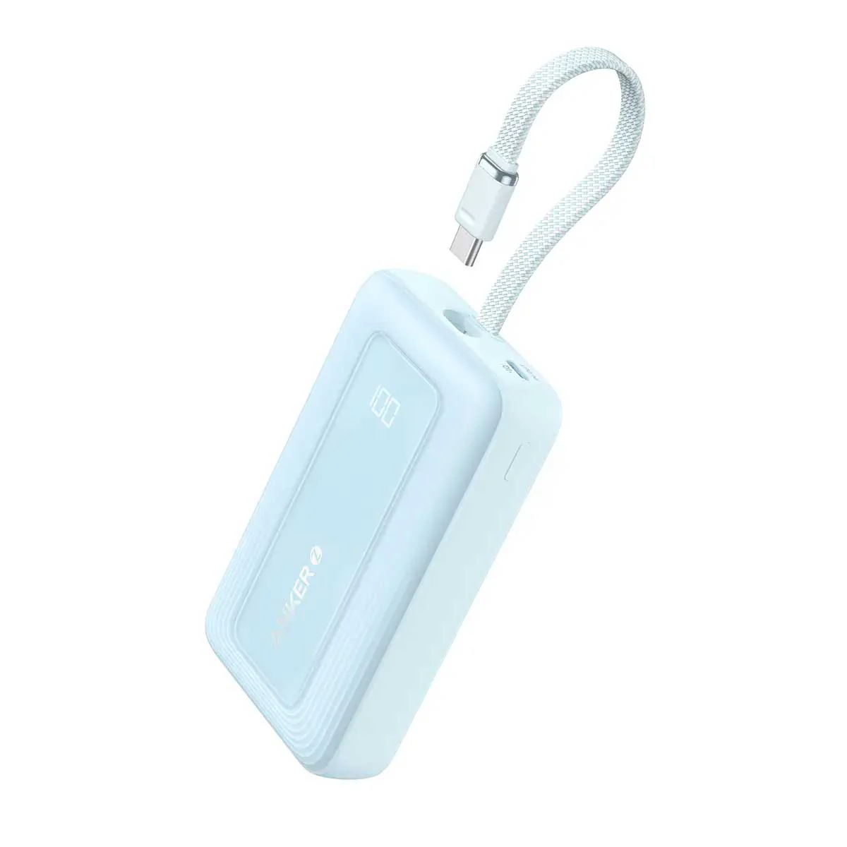 ANKER Power Bank  30W Built-In USB-C Cable
