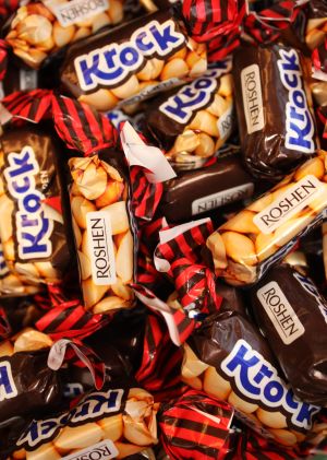 Roshen KROCK Candies with Caramel