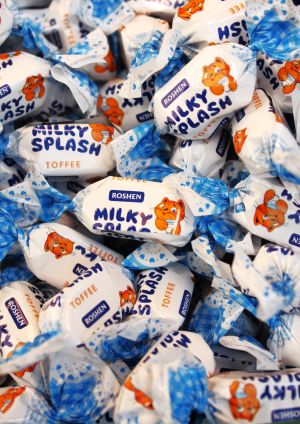 Roshen Toffee Milky Splash