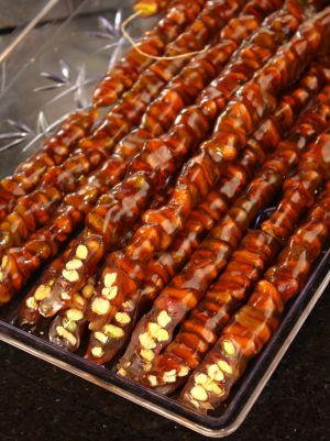 Pistachio Sausage