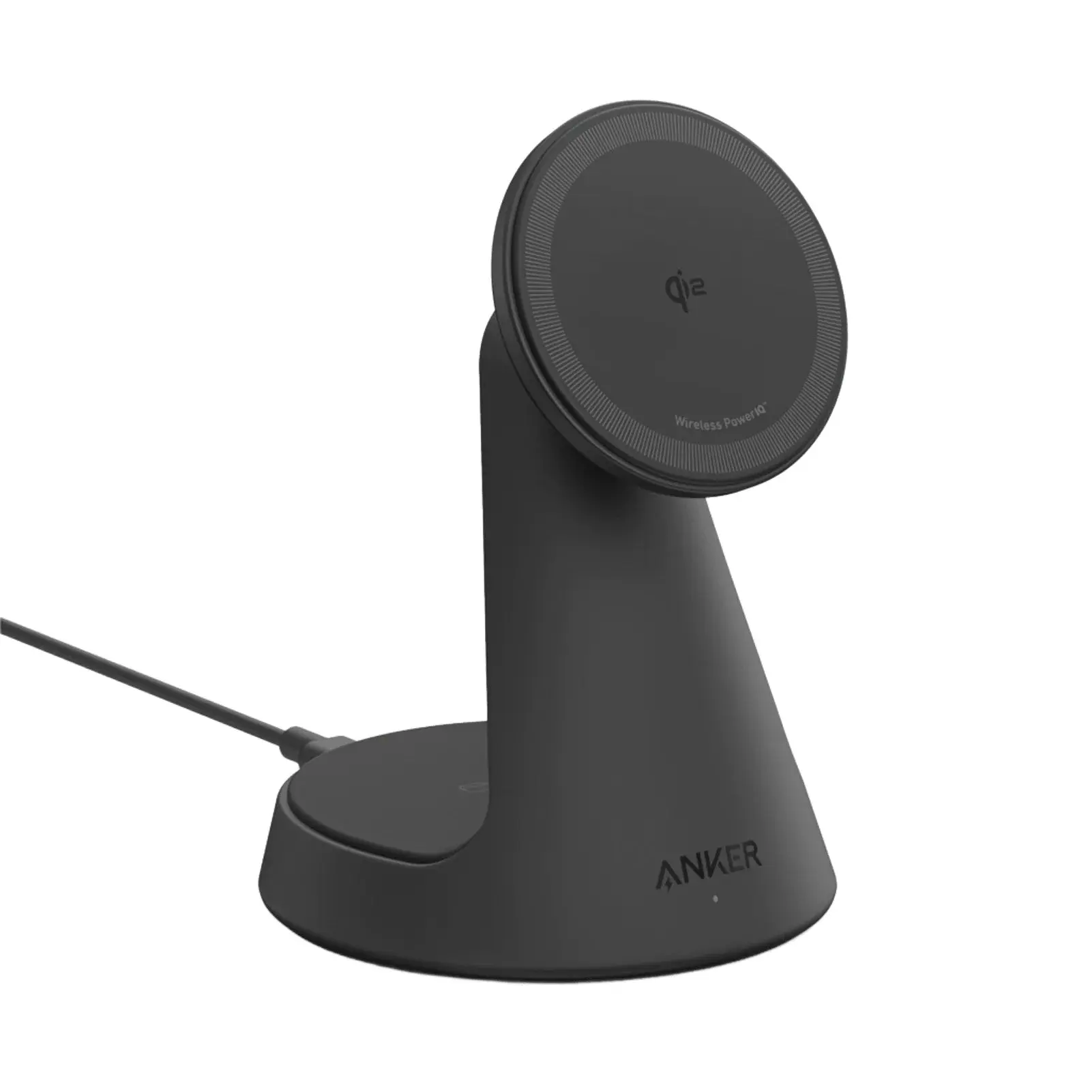 Anker MagGo 2-in-1 Dock Stand Qi2 15W Wireless Charger A25M7