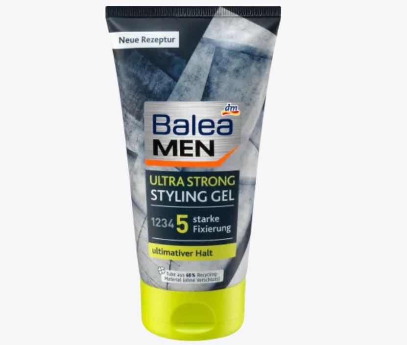 Balea MEN Styling gel ultra strong, 150 ml