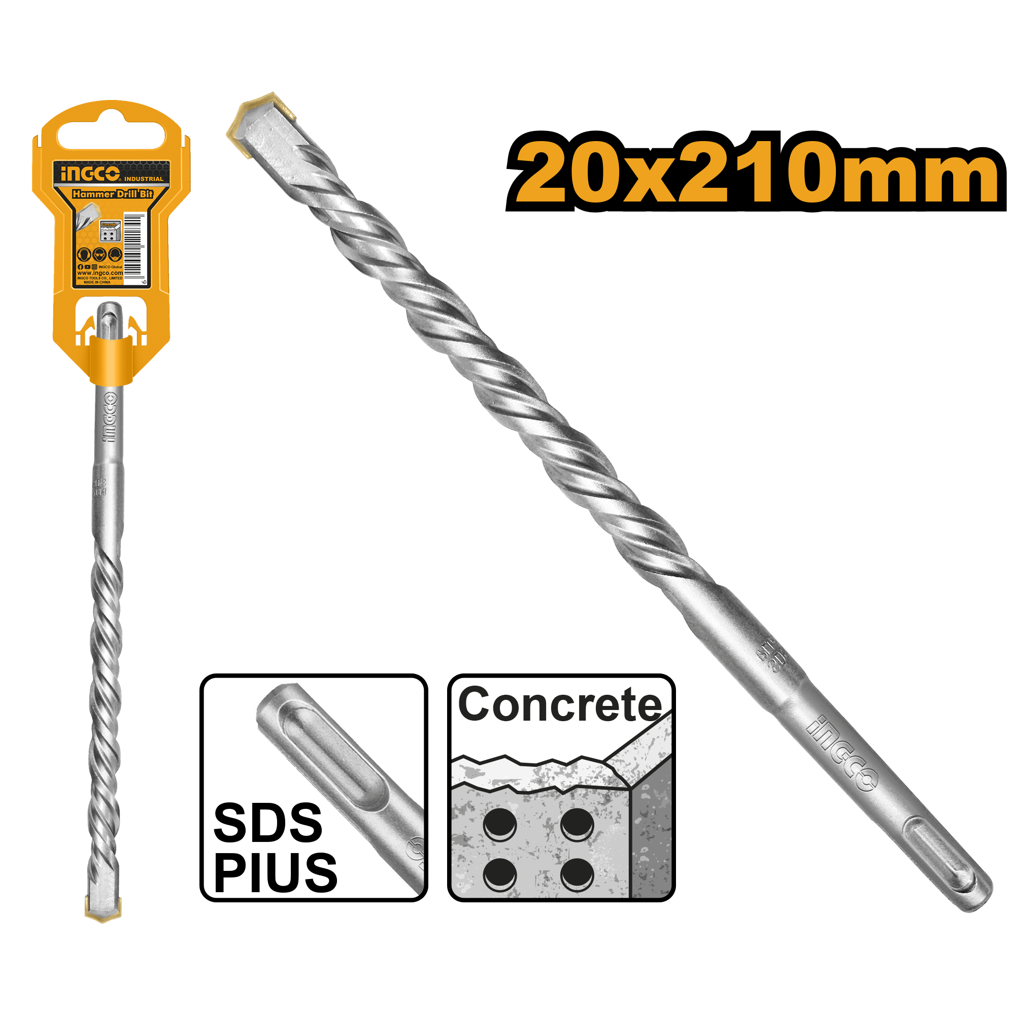 SDS Plus Hammer Drill 20*210