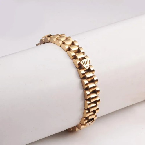 Rolex Crown Charm Link Bracelets For Men Women Stainless Steel