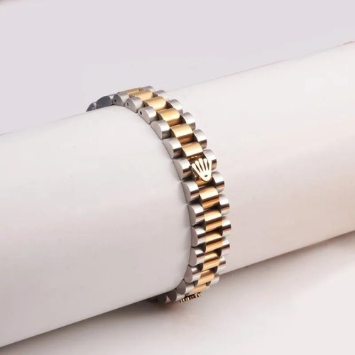 Rolex Crown Charm Link Bracelets For Men Women Stainless Steel