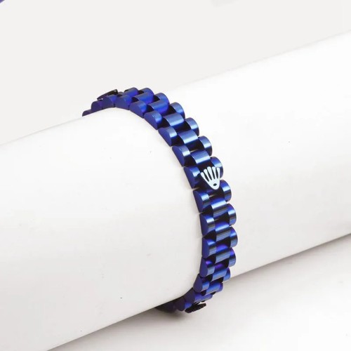 Rolex Crown Charm Link Bracelets For Men Women Stainless Steel