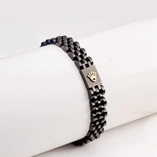 Rolex Crown Charm Link Bracelets For Men Women Stainless Steel