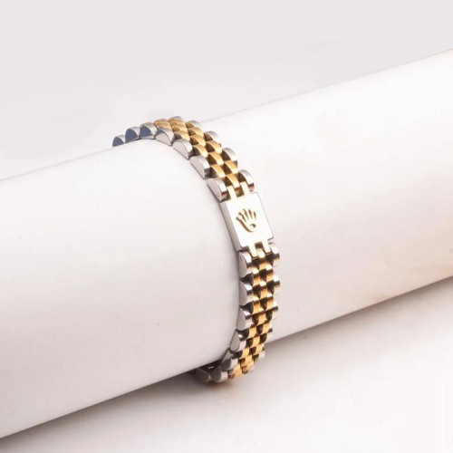 Rolex Crown Charm Link Bracelets For Men Women Stainless Steel