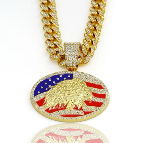 Hip-Hop gold necklace