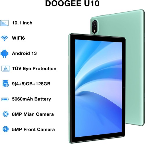 Doogee U10 10.1 Inch - 128GB/4GB