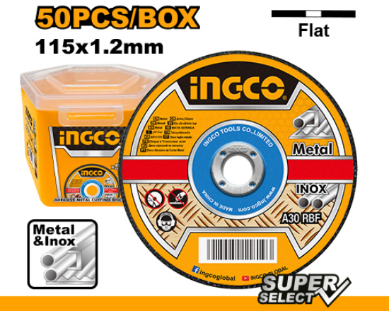 Abrasive metal cutting disc set 115*1.2 50pcs