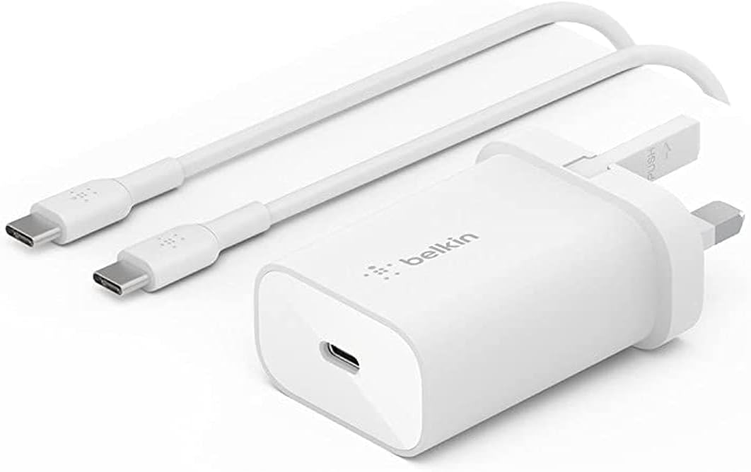 Belkin USB-C PD 3.0 PPS Wall Charger 25W + USB-C Cable