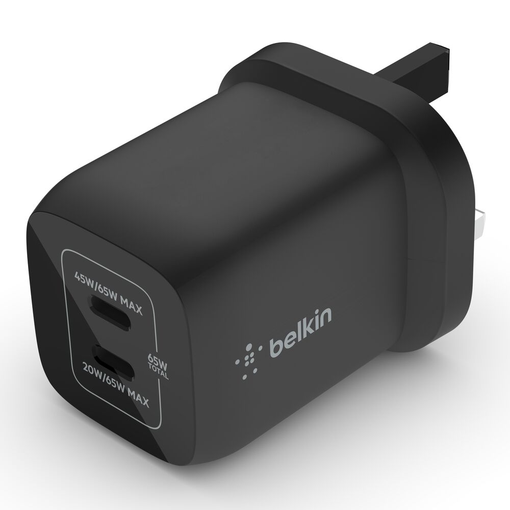 Belkin 65W Dual USB Type C Wall Charger