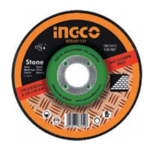 Abrasive stone grinding disc 115mm