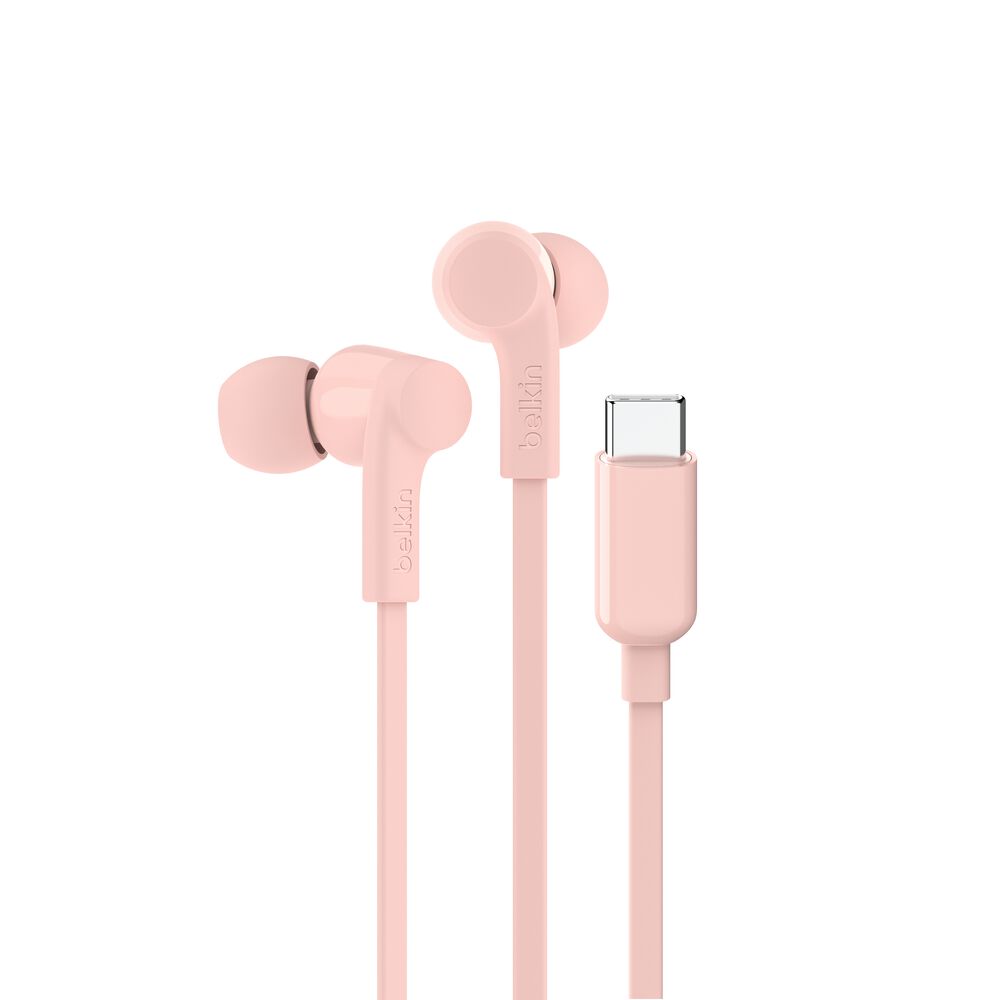 Belkin USB-C Wired Earbuds with Adjustable Volume Limiter