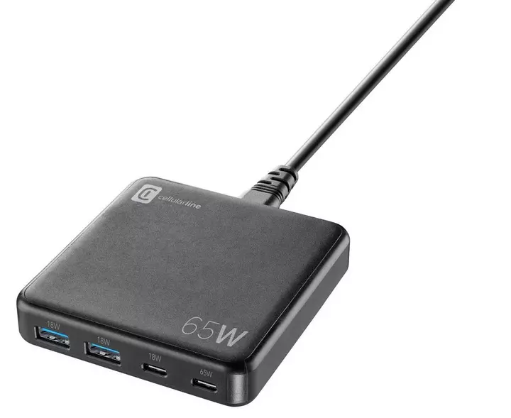 Cellularline, Multipower Desk, 65W