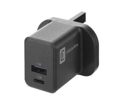 Cellularline Dual Charger 30W