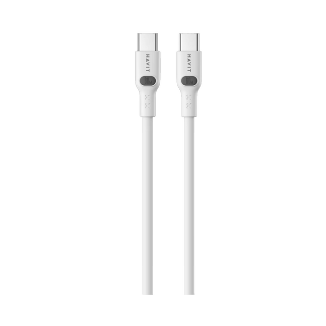 Havit Cb6280 Usb-C To Usb-C Silicone Wire Cable 1.0m