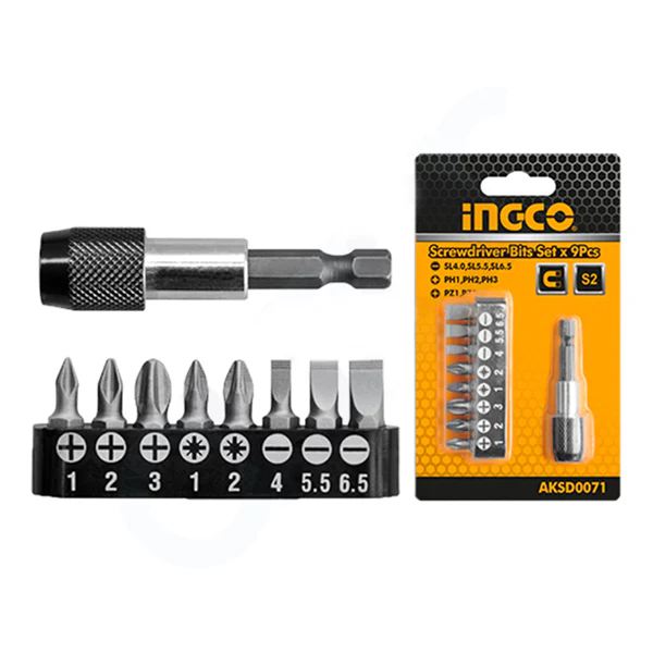 9 pcs Screwdriver Bits Set