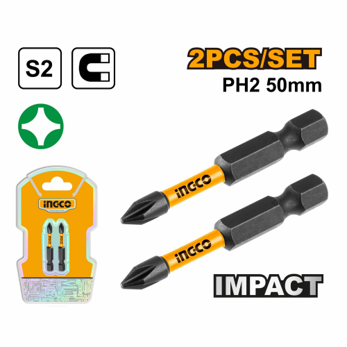Impact screwdriver bits 50mm