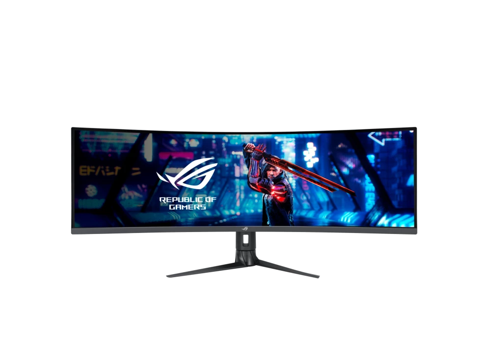 Gaming Monitor ASUS ROG Strix XG49WCR 49 inch Super Ultra Wide Curved QHD 165Hz USB C RJ45 Display HDR 400