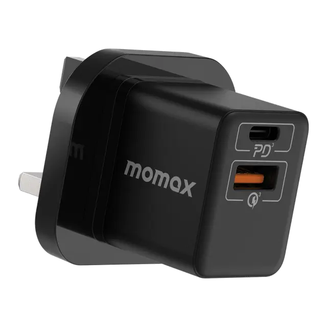 Momax oneplug 20w 2 port mini wall charger