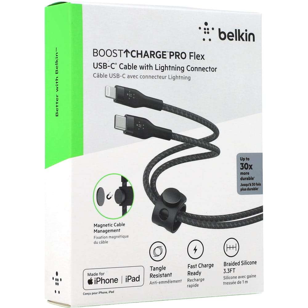 Belkin CAA011BT1MBK lightning cable 1 m Black Belkin
