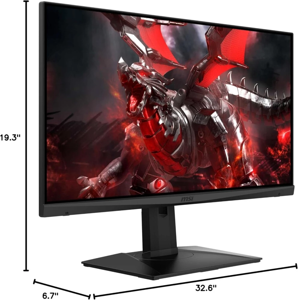 Monitor MSI MAG281URF 28 inch4K Rapid IPS 1ms 144Hz G Sync Compatible HDR 400 HDMI Displayport USB Type C Tilt Swivel Height Adjustable
