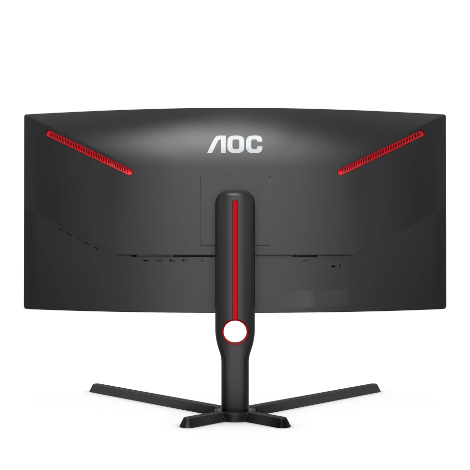 Monitor AOC CU34G3S 34 inch Frameless Curved Ultrawide 4K 165Hz 1ms FreeSync Premium Height Adjustable
