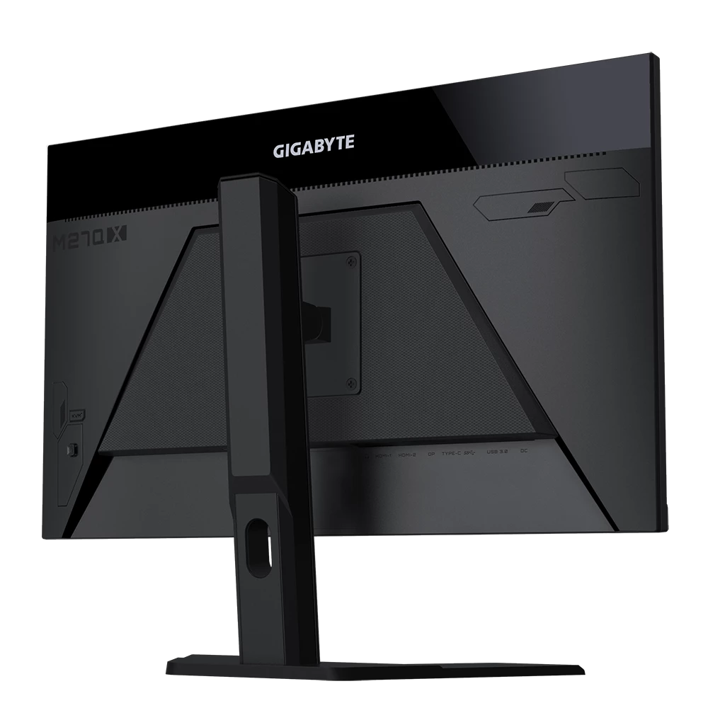 Gaming Monitor GIGABYTE M27Q X 27 2K 240Hz KVM IPS Display 1ms MPRT Response Time 92% DCI P3 1x Display Port 1.4 2x HDMI 2.0 2x USB 3.0 1x USB Type C M27Q X SA
