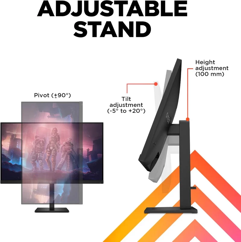 Gaming Monitor HP OMEN 32q 31.5 Inch 2K IPS Flat 165Hz 1ms 400 nits FreeSync Premium DisplayPort and 2x HDMI 2.0 Eyesafe