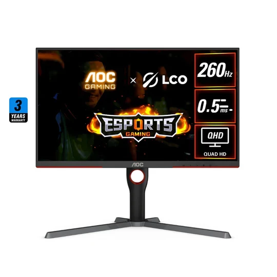 Monitor AOC Q27G3Z 27 2K 260Hz 0.5Ms IPS Flat