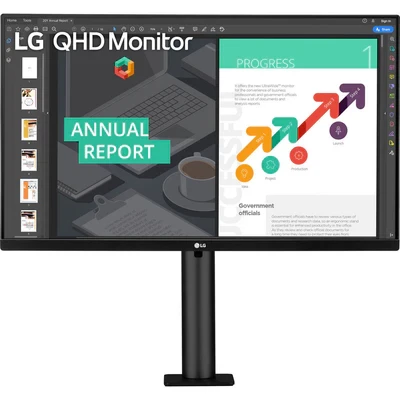 Monitor LG 27 inch 2K Ergo IPS 100hz with USB Type C and Ergo Stand