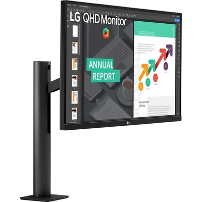 Monitor LG 27 inch 2K Ergo IPS 100hz with USB Type C and Ergo Stand