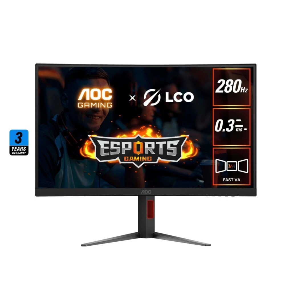 Monitor AOC C27G4Z 27 inch FHD 280Hz 0.3Ms Fast VA Curved